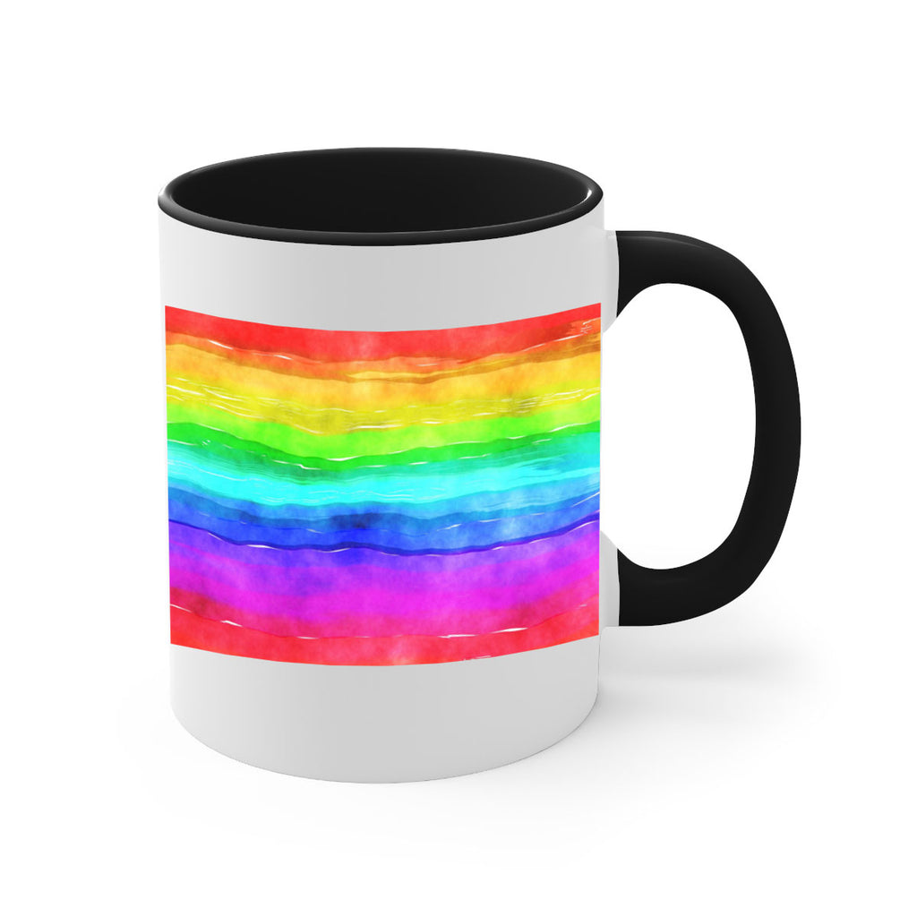 abstract rainbow 18#- lgbt-Mug / Coffee Cup
