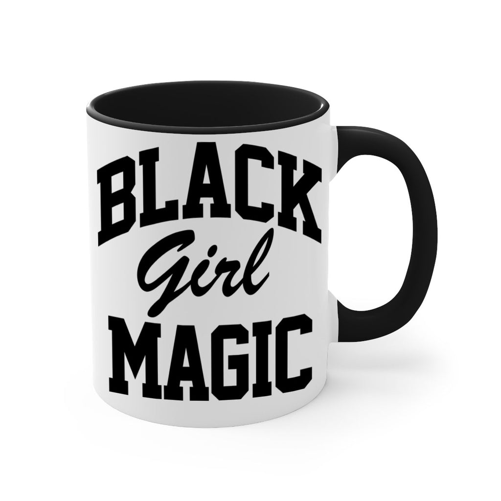 black girl magic 205#- black words - phrases-Mug / Coffee Cup