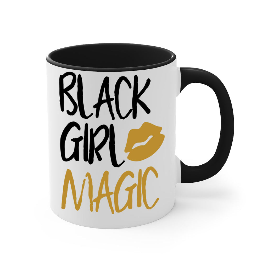 black girl magic lips cocoandbanana 245#- black words - phrases-Mug / Coffee Cup