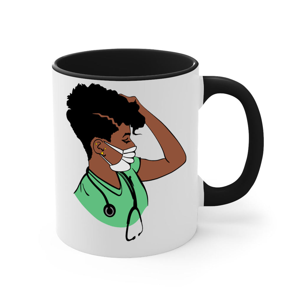 black nurse 2#- Black women - Girls-Mug / Coffee Cup