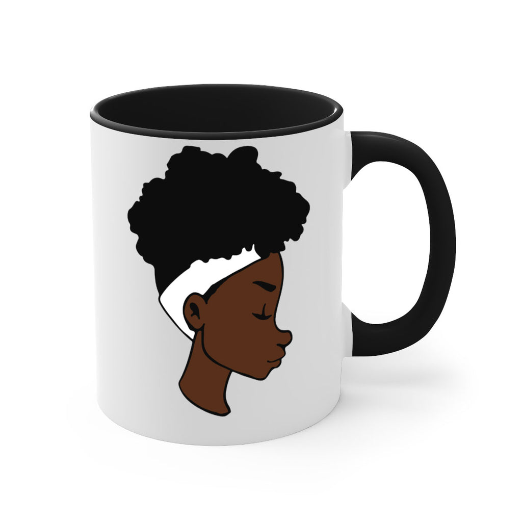 black woman afro 55#- Black women - Girls-Mug / Coffee Cup