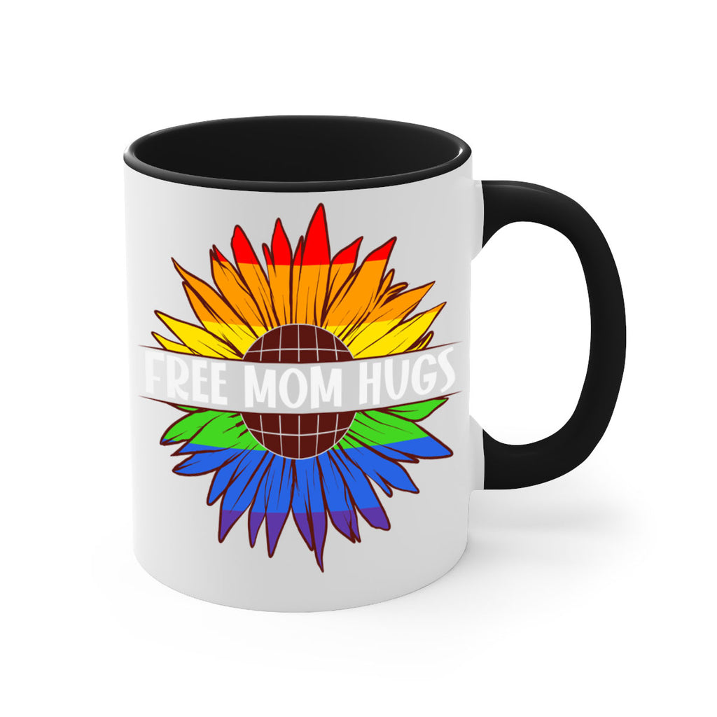 free mom hugs lgbt daisy 139#- lgbt-Mug / Coffee Cup