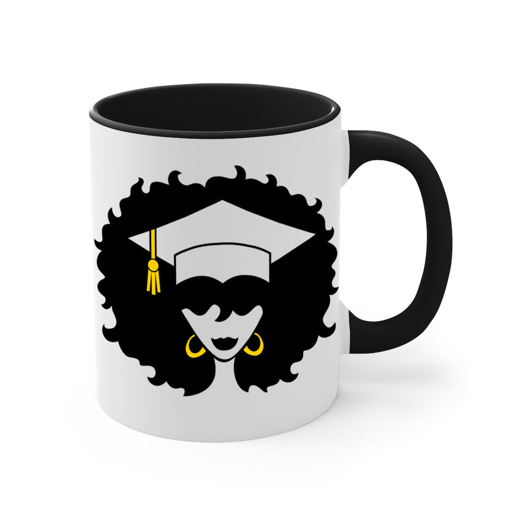 grad black woman 33#- Black women - Girls-Mug / Coffee Cup