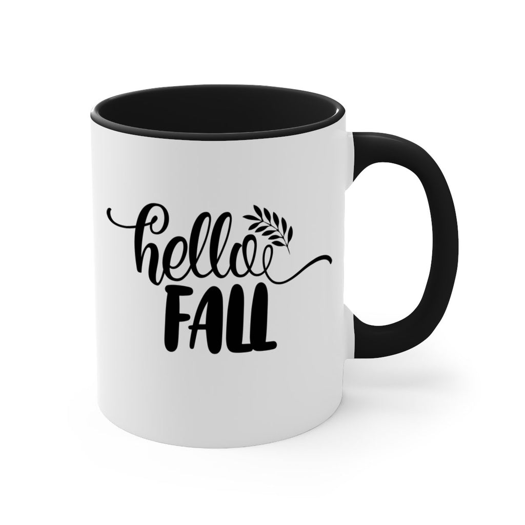 hello fall 54#- thanksgiving-Mug / Coffee Cup