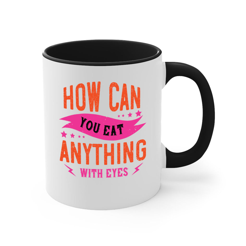 how can you eat anything with eyes 55#- vegan-Mug / Coffee Cup