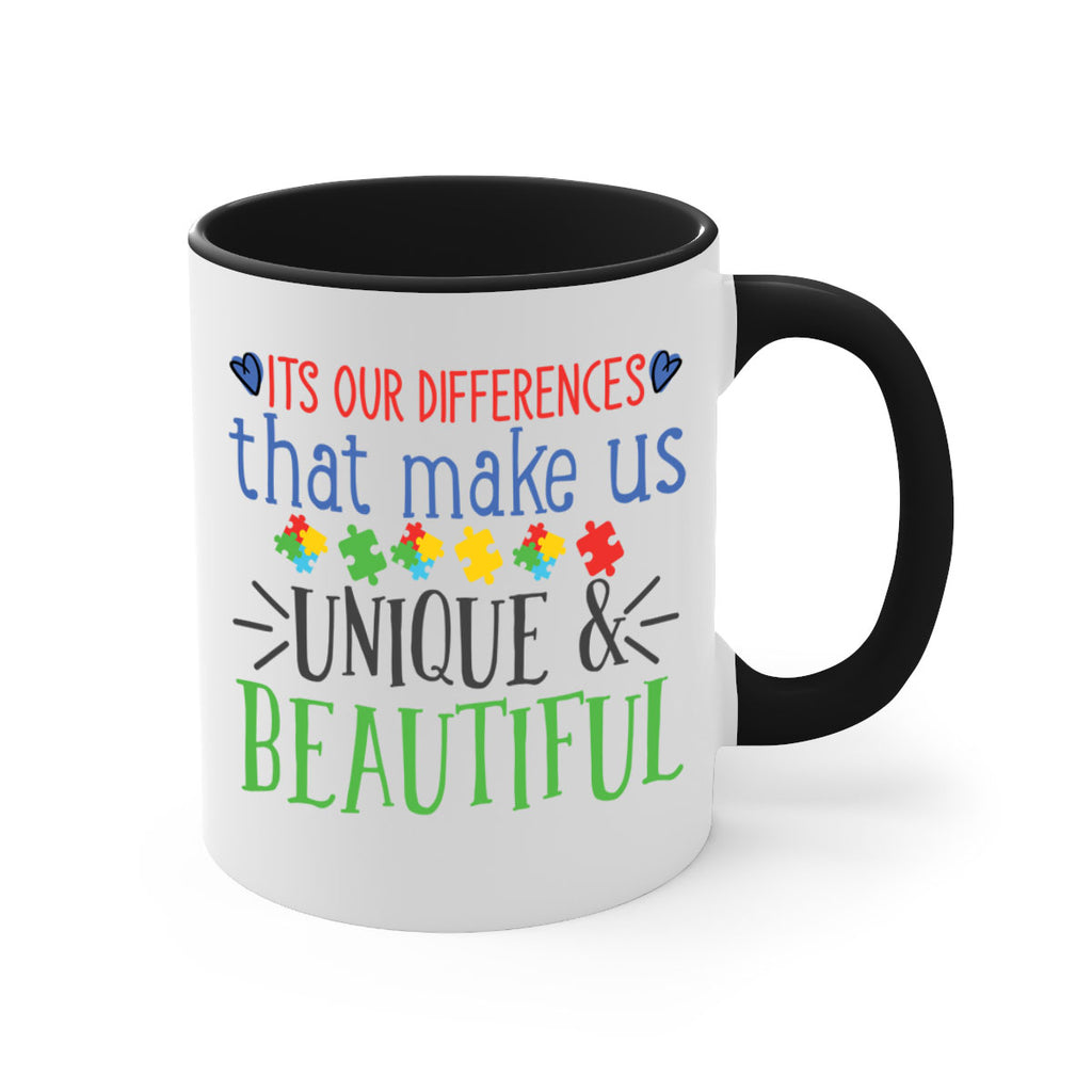 its our differences that make us unique beautiful Style 27#- autism-Mug / Coffee Cup