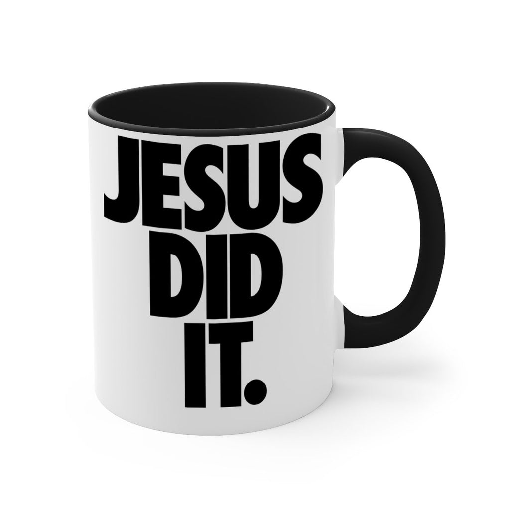 jesus did it 102#- black words - phrases-Mug / Coffee Cup
