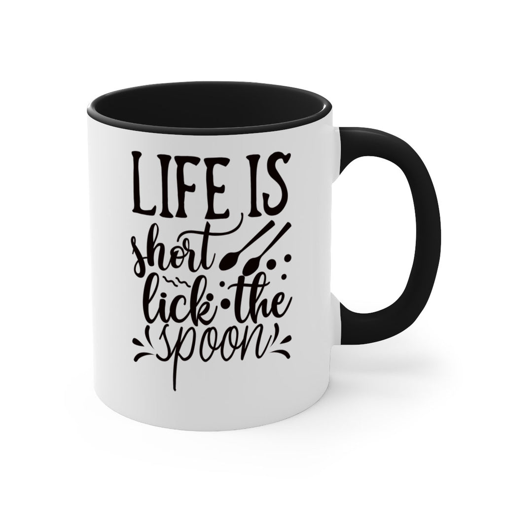 life is short lick the spoon 23#- kitchen-Mug / Coffee Cup