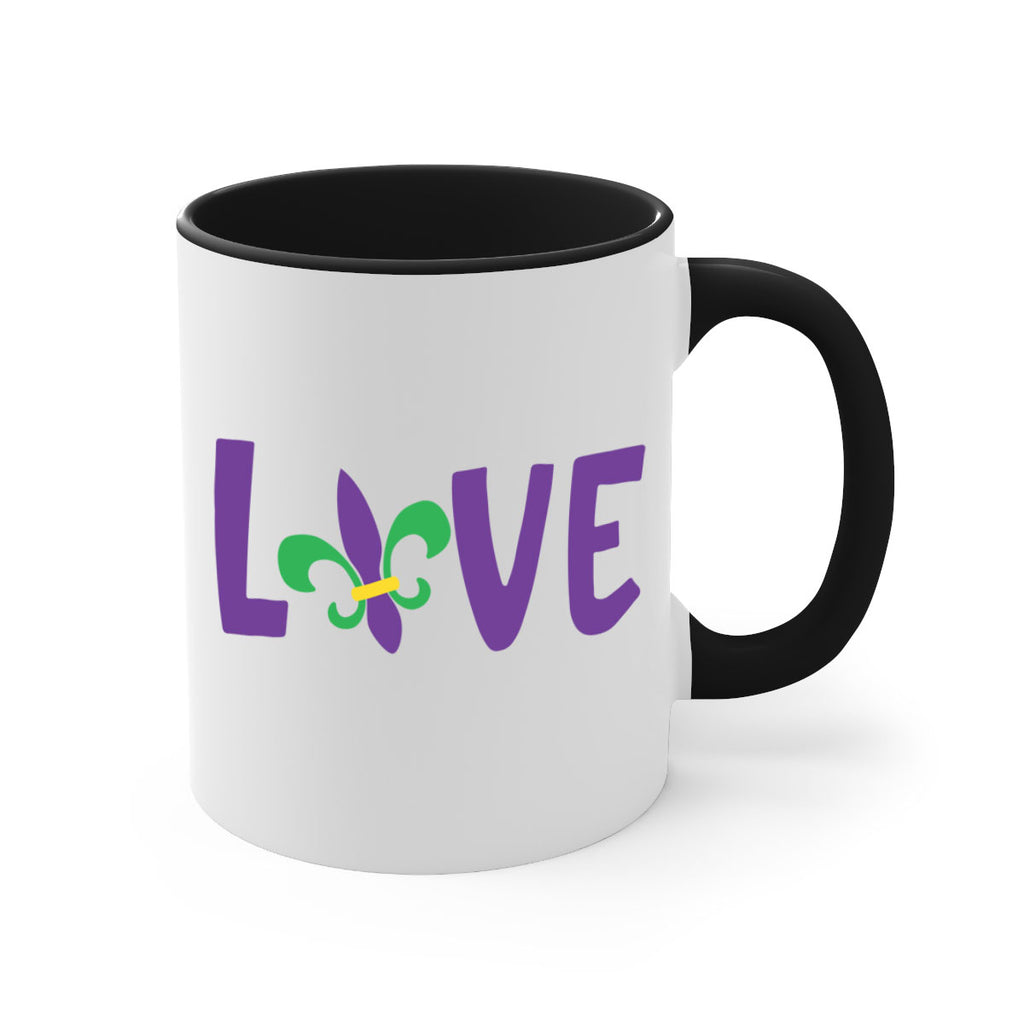 love 80#- mardi gras-Mug / Coffee Cup