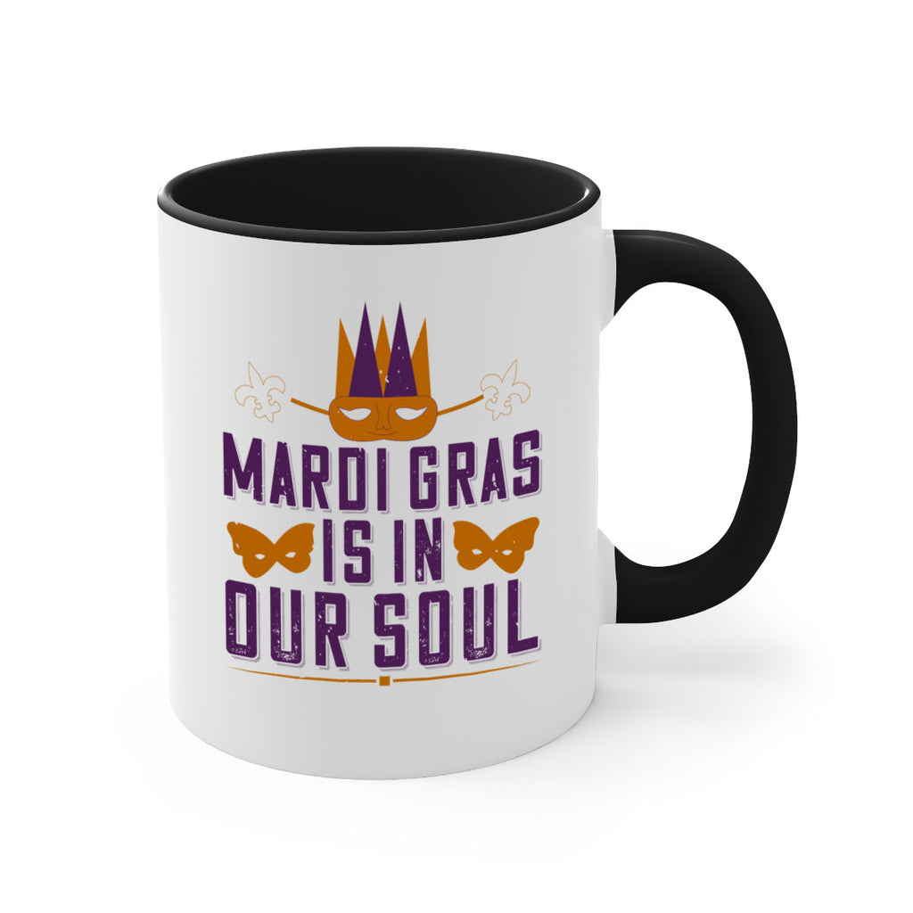 mardi gras is in our soul 46#- mardi gras-Mug / Coffee Cup