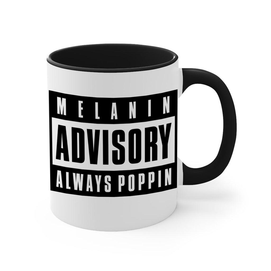 melanin advisory 80#- black words - phrases-Mug / Coffee Cup