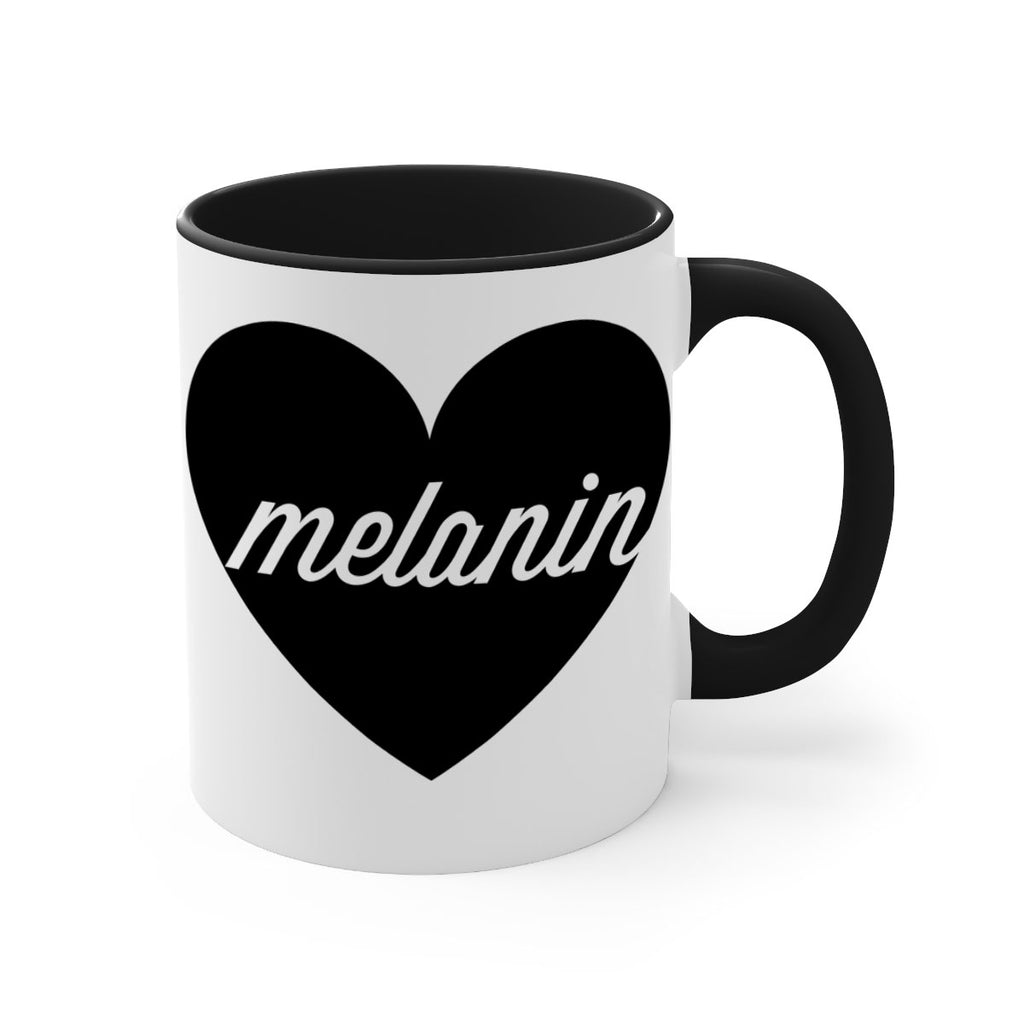 melanin loveheart 76#- black words - phrases-Mug / Coffee Cup