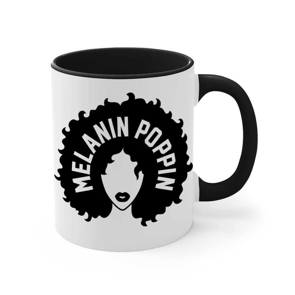 melanin poppin 26#- Black women - Girls-Mug / Coffee Cup