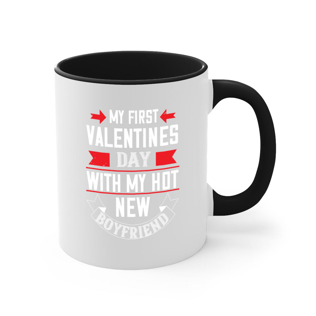 my first valentine day with my hot boyfriend 37#- valentines day-Mug / Coffee Cup