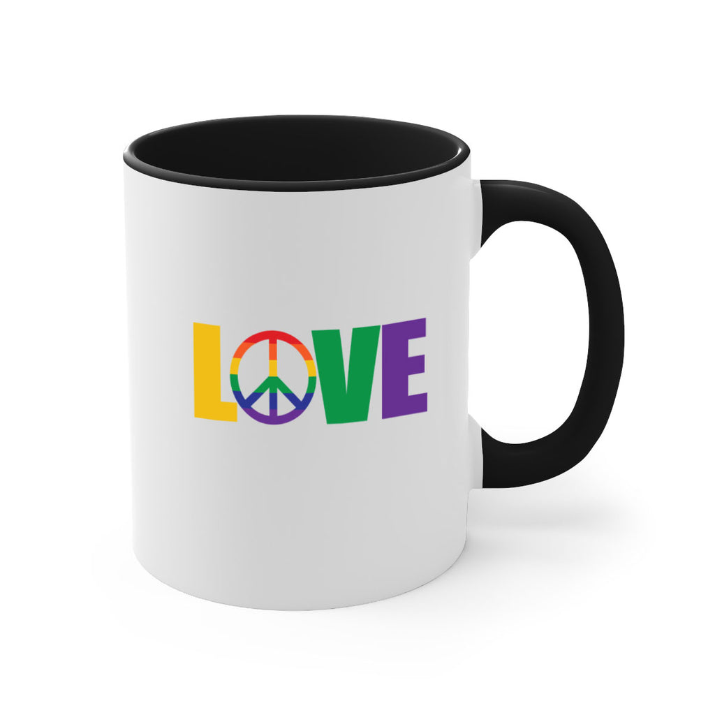 pride love peace 60#- lgbt-Mug / Coffee Cup
