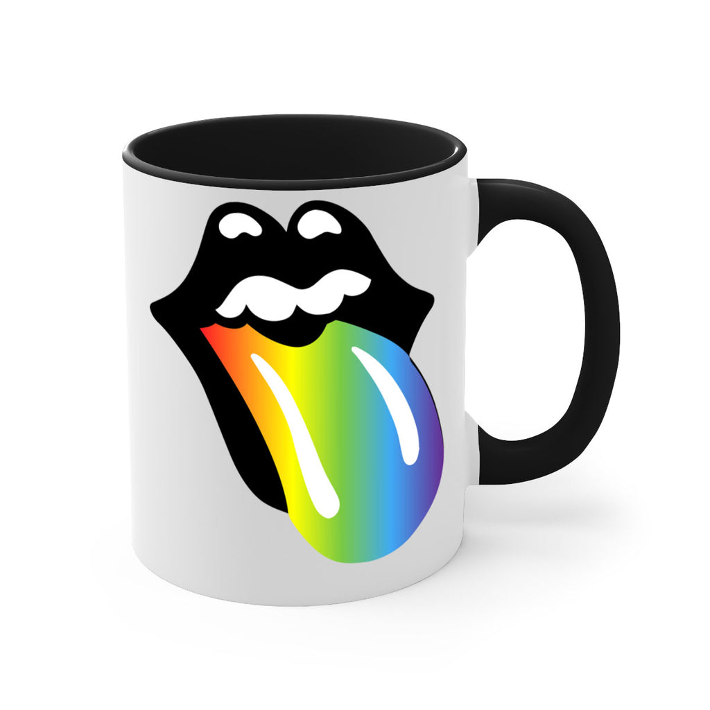 rainbow mouth and tongue 5#- lgbt-Mug / Coffee Cup