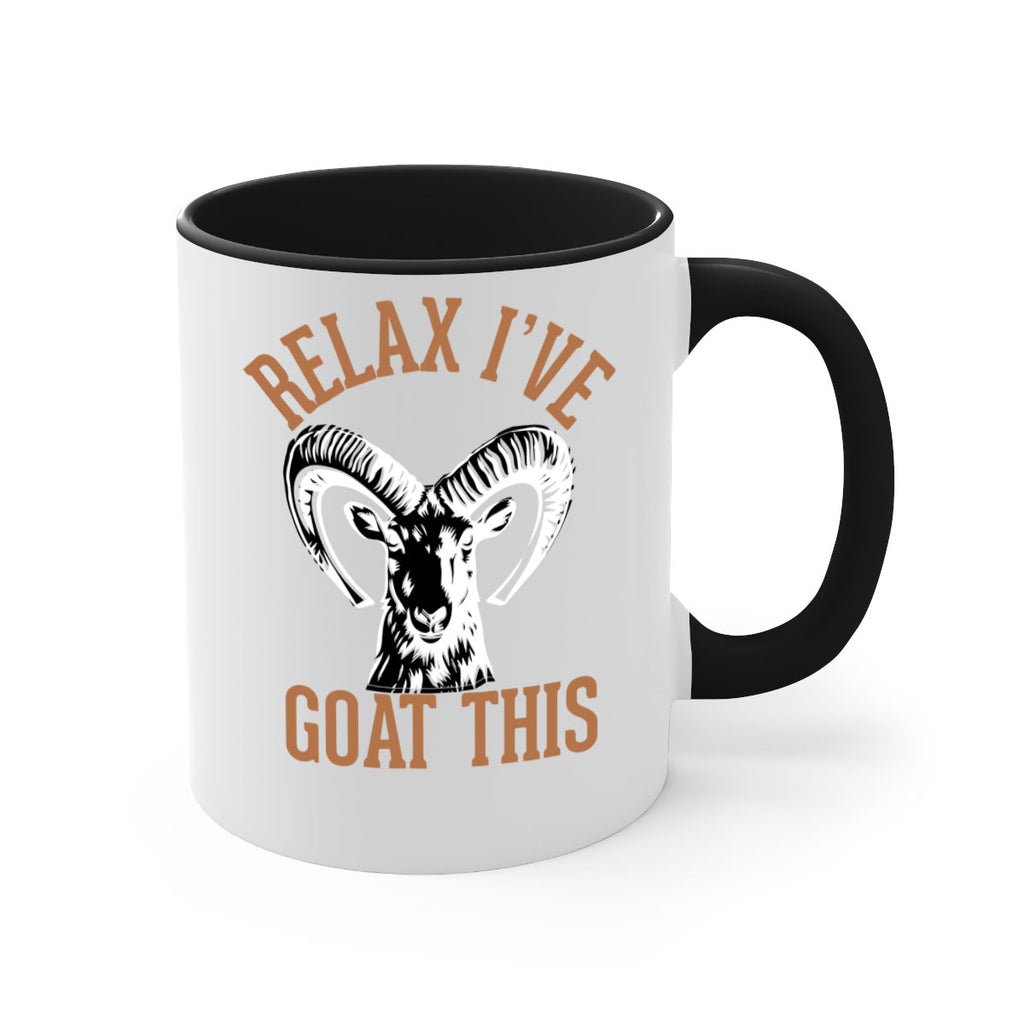 relax i’ve goat this Style 2#- goat-Mug / Coffee Cup