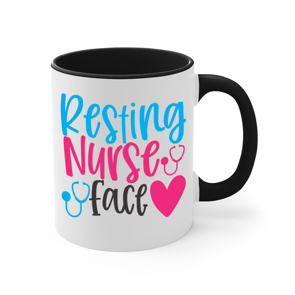 resting nurse face Style Style 56#- nurse-Mug / Coffee Cup