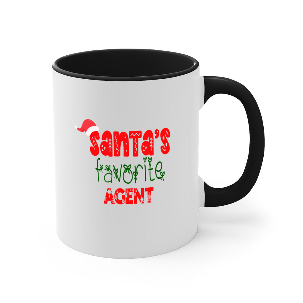 santas favorite agent style 631#- christmas-Mug / Coffee Cup