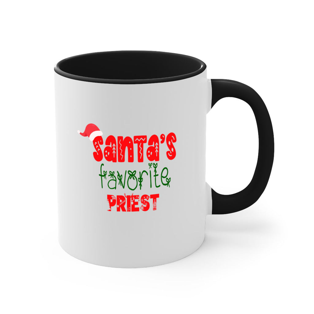 santas favorite priest style 1036#- christmas-Mug / Coffee Cup