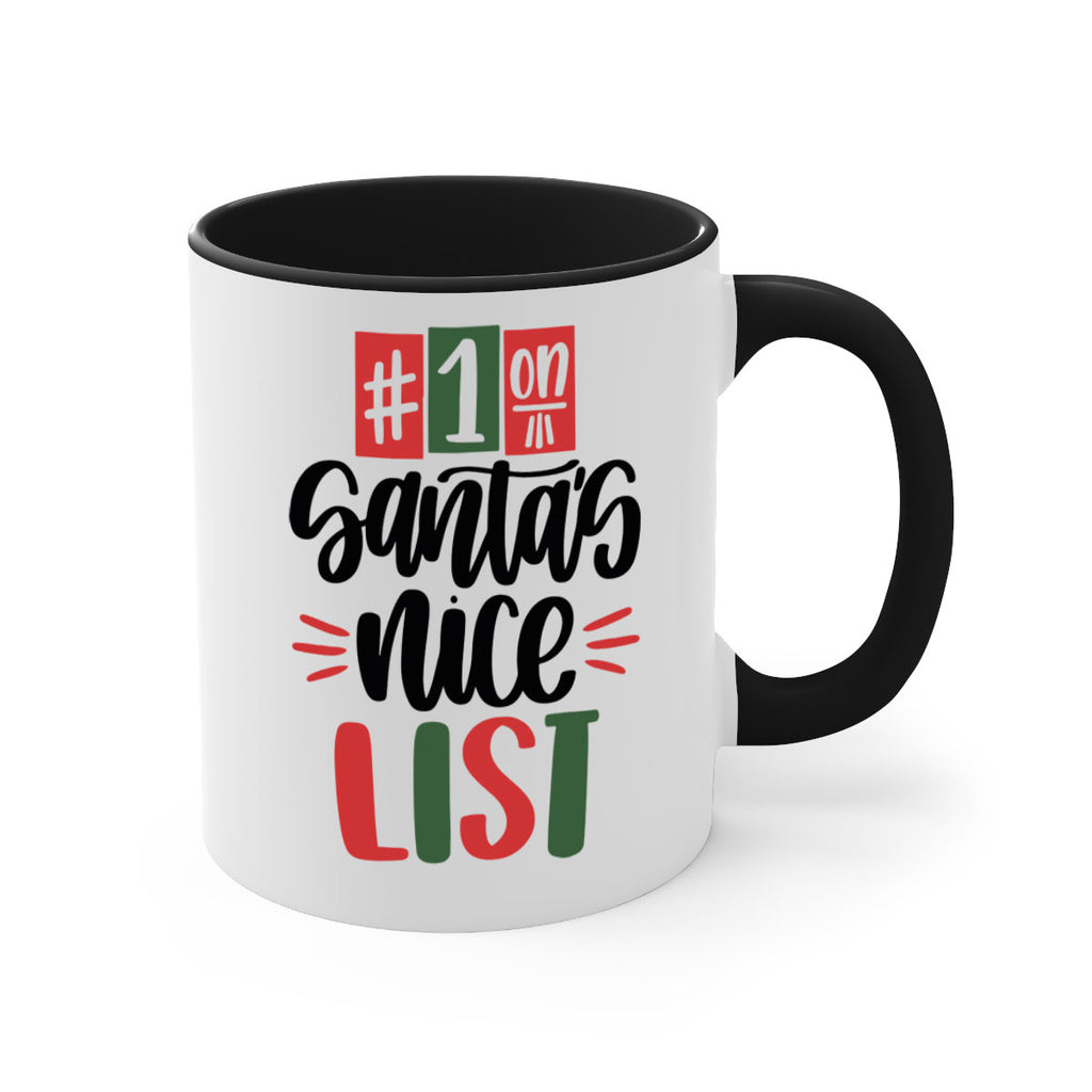 santas nice list 216#- christmas-Mug / Coffee Cup
