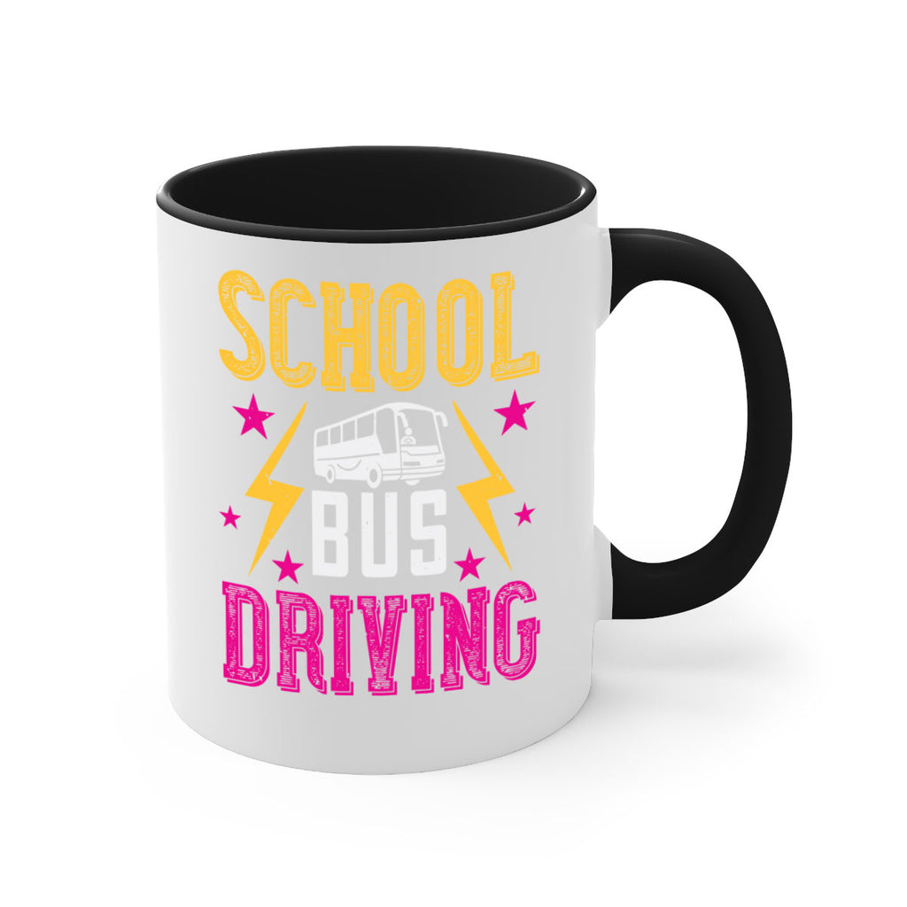 school bus driving Style 17#- bus driver-Mug / Coffee Cup