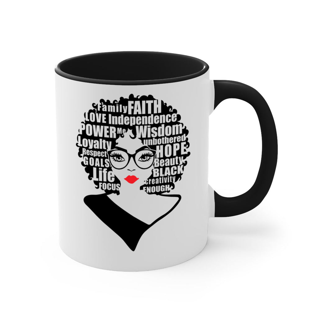 she is unique 16#- Black women - Girls-Mug / Coffee Cup