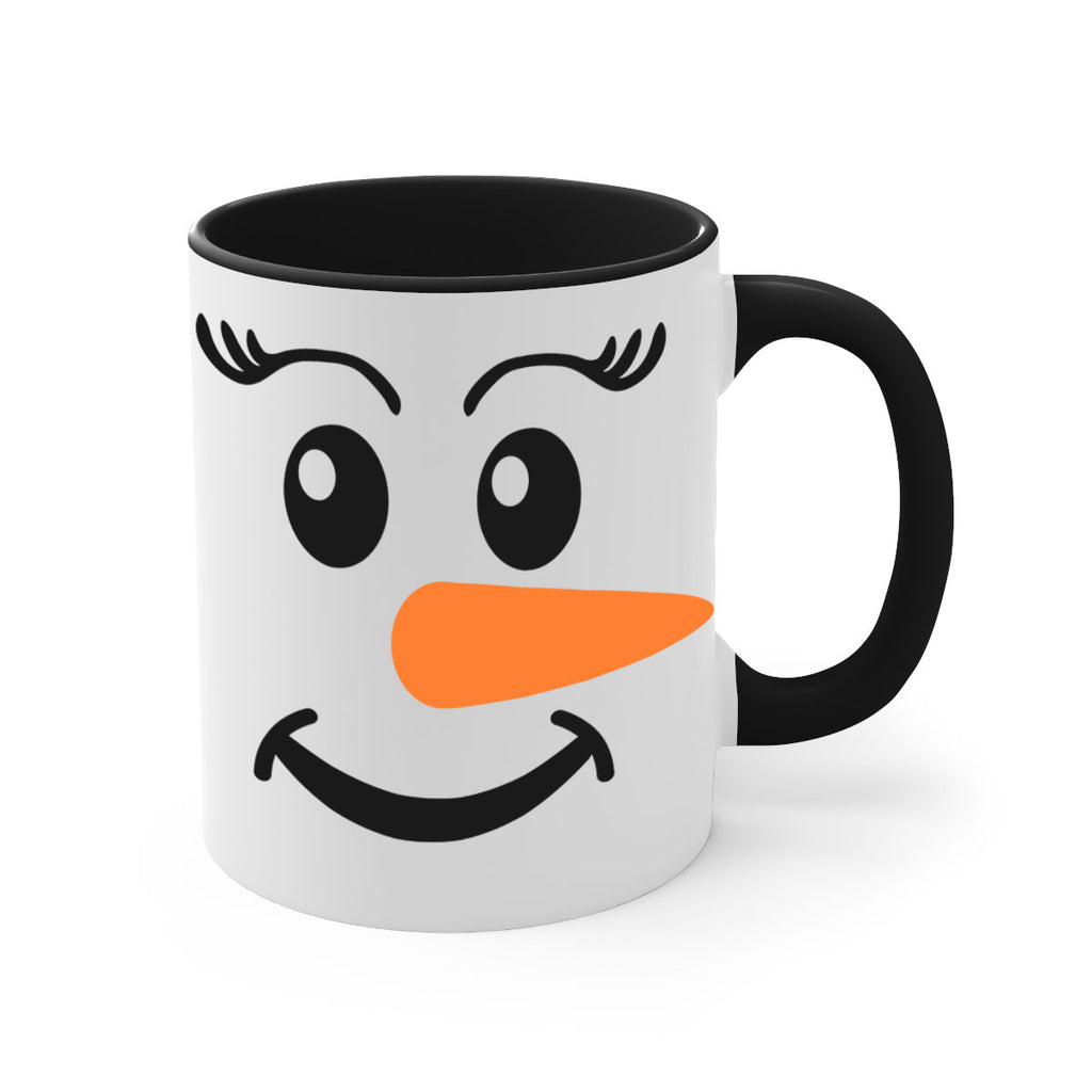 snowman face 5#- christmas-Mug / Coffee Cup