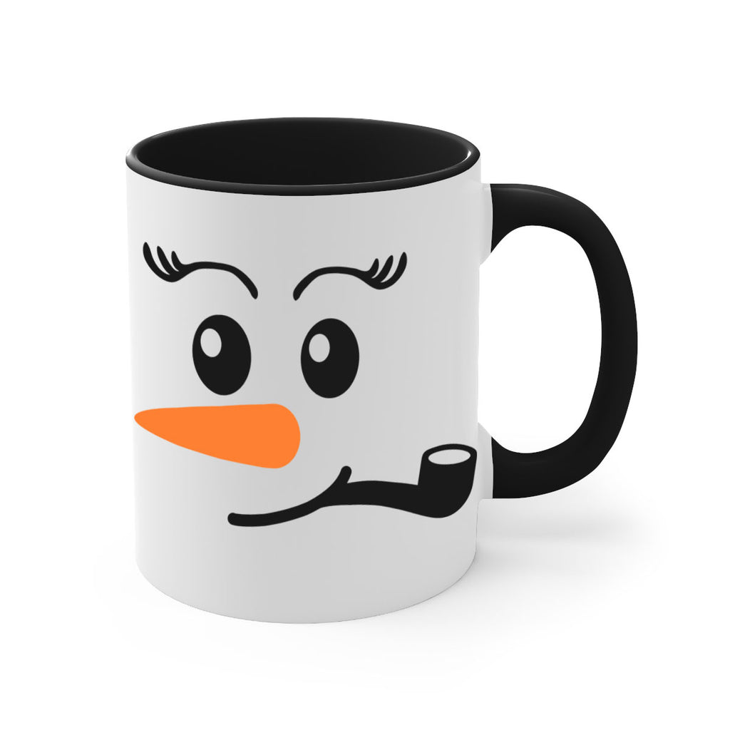 snowman face 6#- christmas-Mug / Coffee Cup