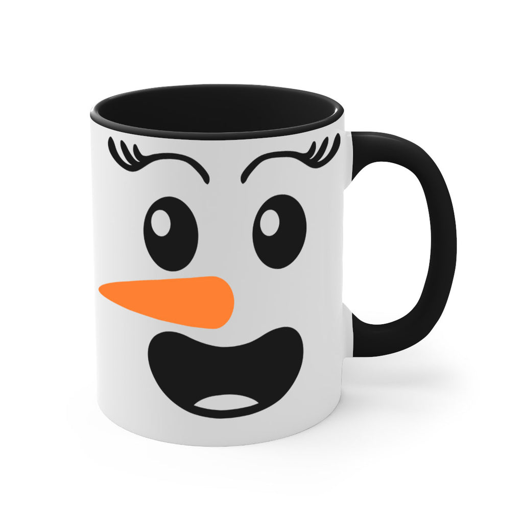snowman face style 1180#- christmas-Mug / Coffee Cup