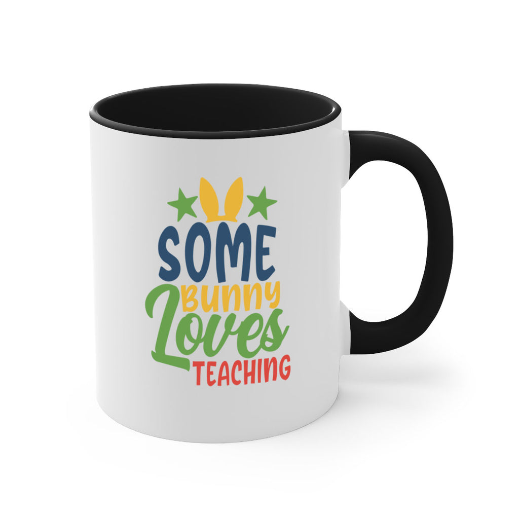 some bunny loves teaching Style 150#- teacher-Mug / Coffee Cup