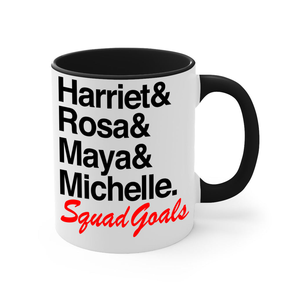 squad goals 26#- black words - phrases-Mug / Coffee Cup