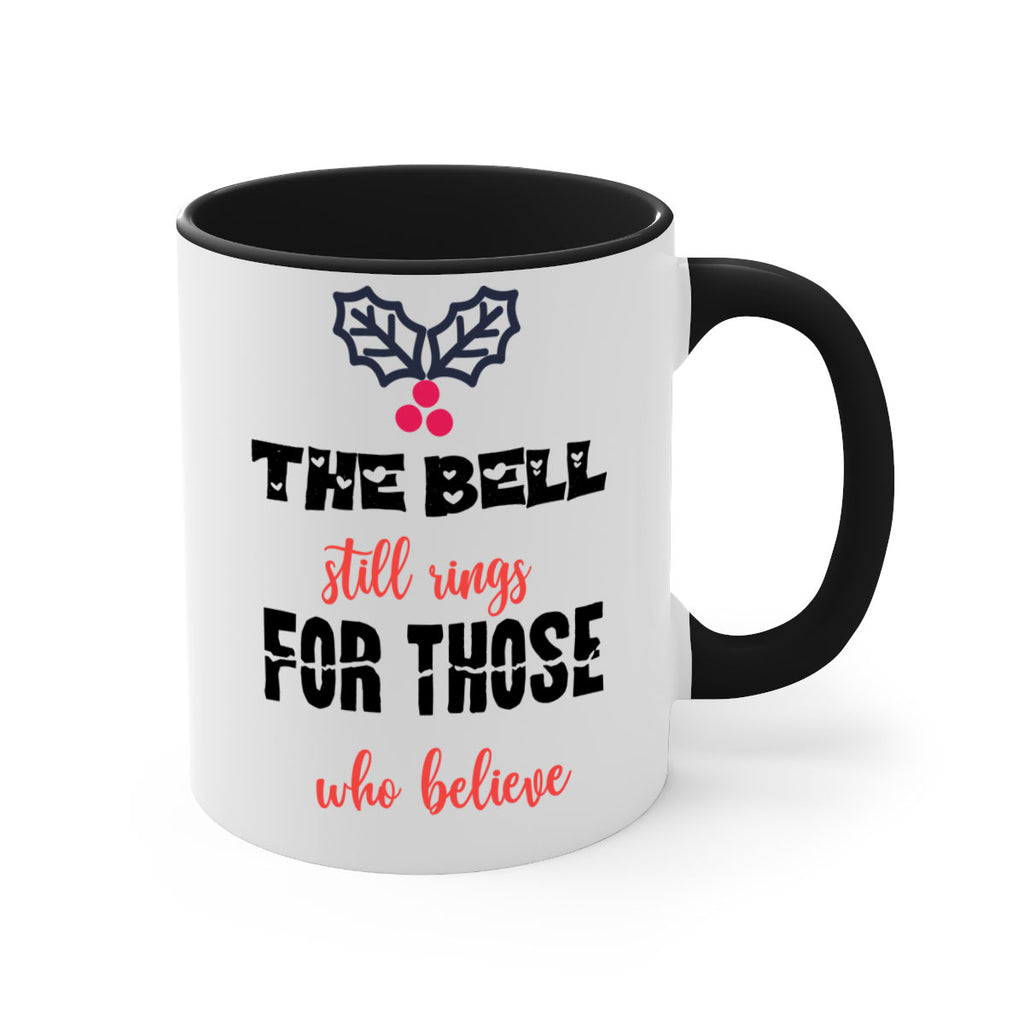 the bell still rings for those who believe style 1190#- christmas-Mug / Coffee Cup