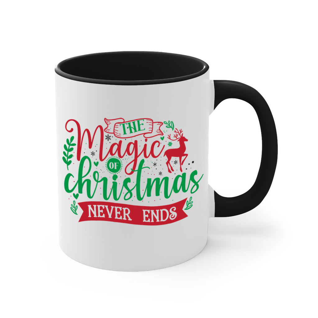 the magic of christmas never ends style 1201#- christmas-Mug / Coffee Cup
