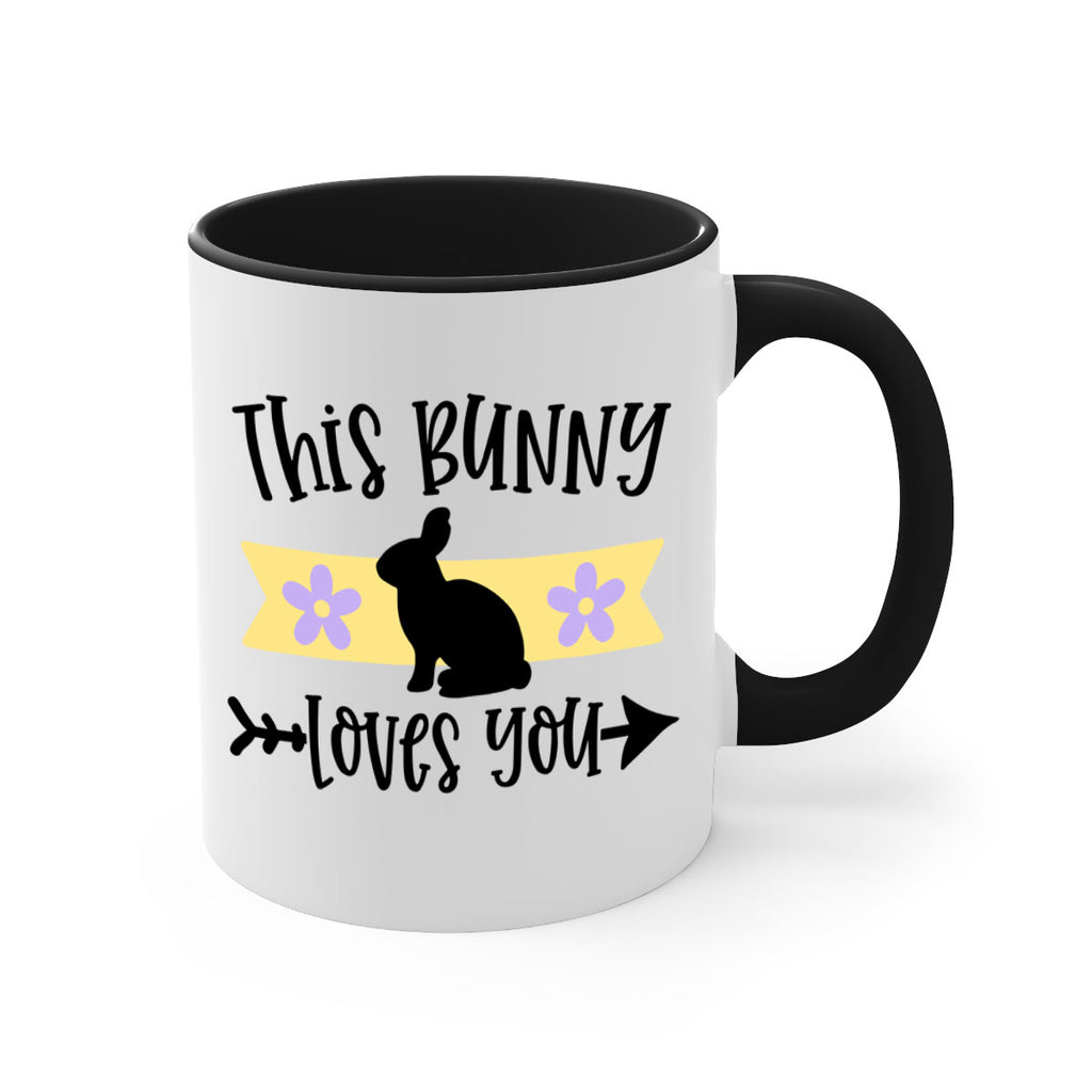 this bunny loves you 10#- easter-Mug / Coffee Cup