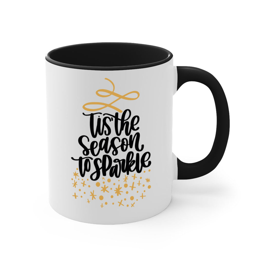 tis the season to sparkle gold 37#- christmas-Mug / Coffee Cup