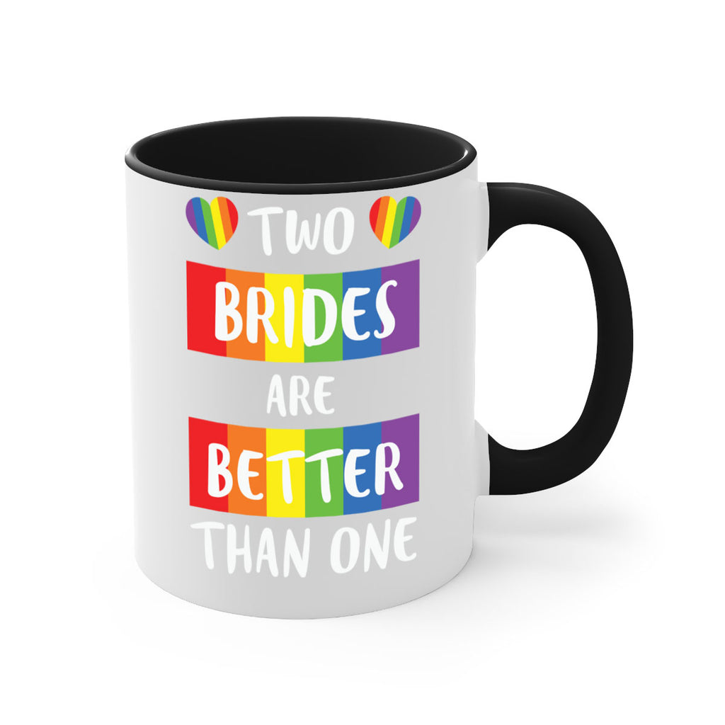 two brides are better than lgbt 8#- lgbt-Mug / Coffee Cup
