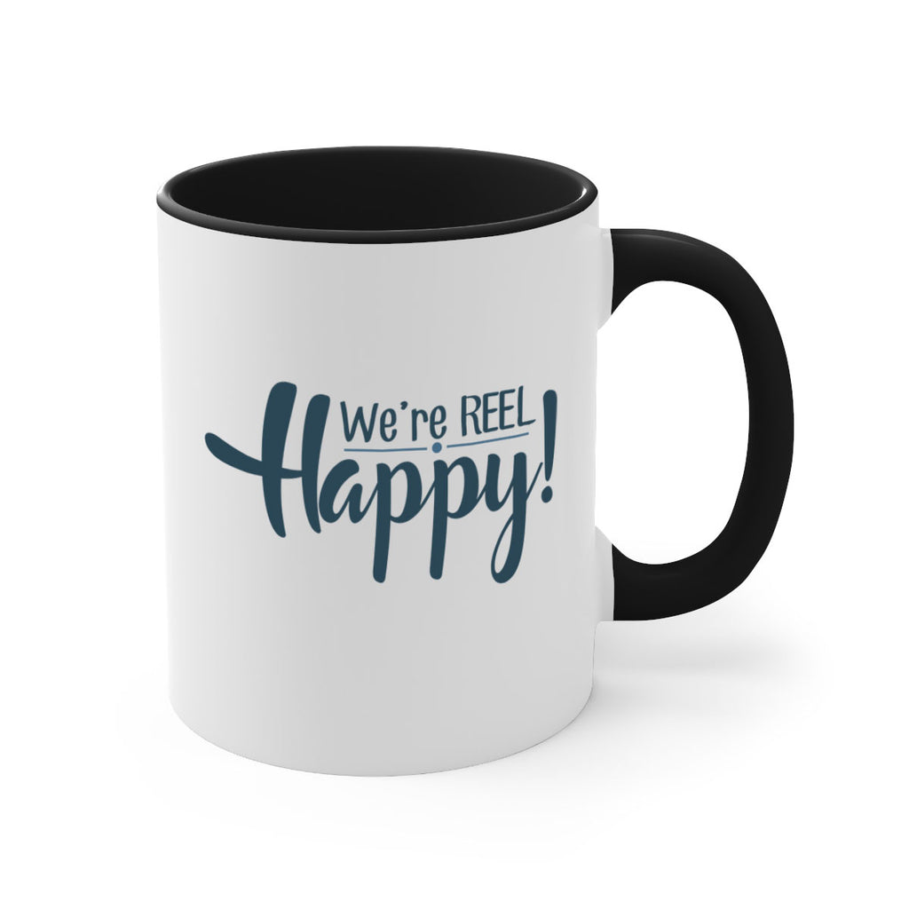 we are reel happy 16#- fishing-Mug / Coffee Cup