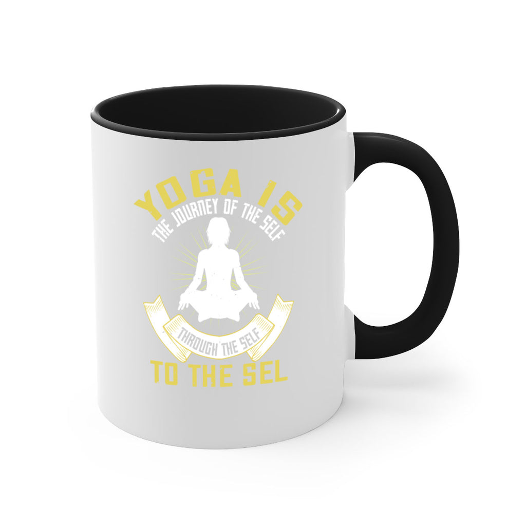 yoga is the journey of the self through the self to the sel 20#- yoga-Mug / Coffee Cup