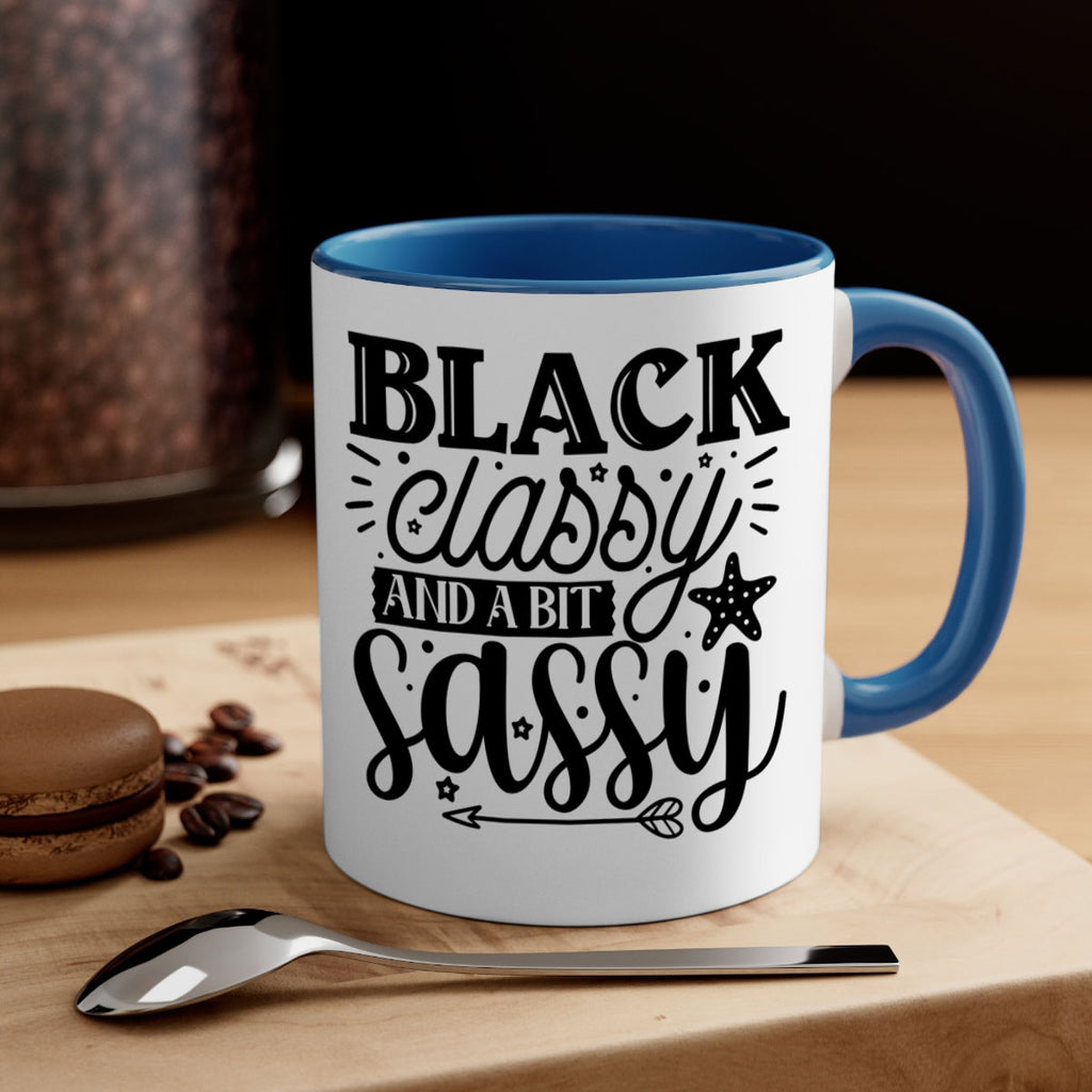 Black classy and a bit sassy Style 61#- Black women - Girls-Mug / Coffee Cup