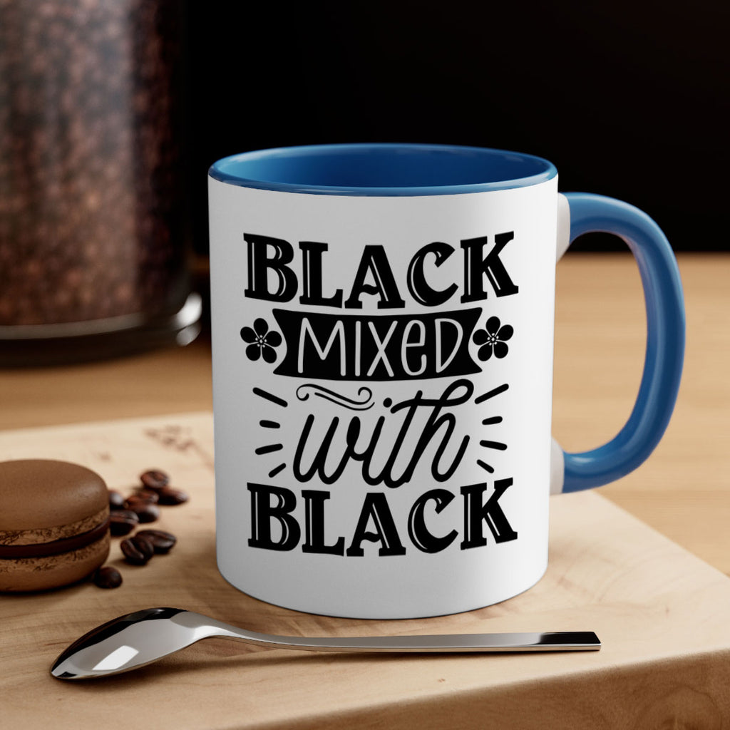 Black mixed with black Style 56#- Black women - Girls-Mug / Coffee Cup