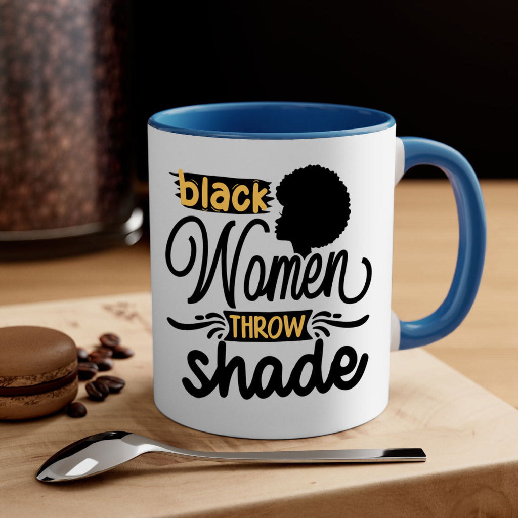 Black women throw shade Style 50#- Black women - Girls-Mug / Coffee Cup