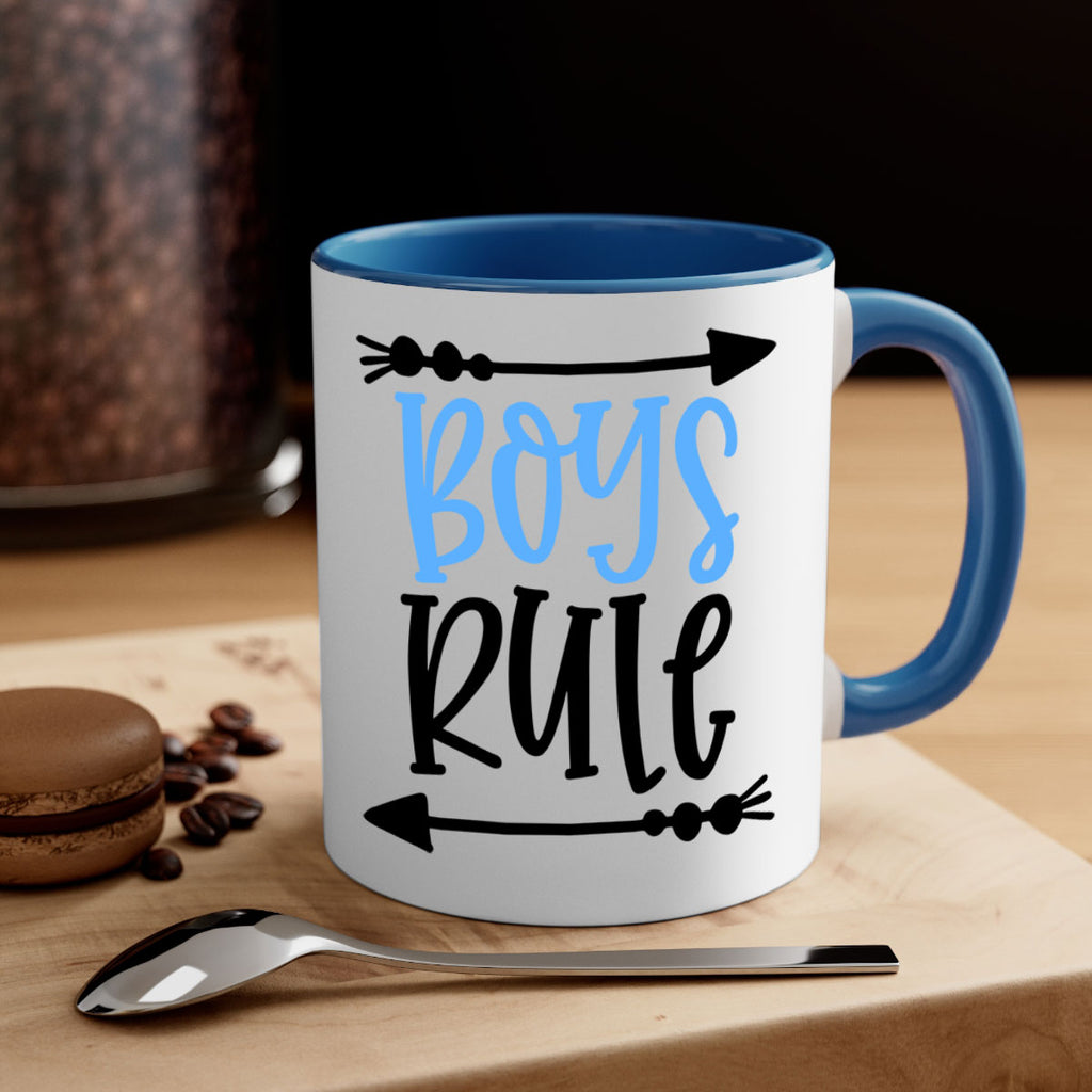 Boys Rule Style 108#- baby2-Mug / Coffee Cup