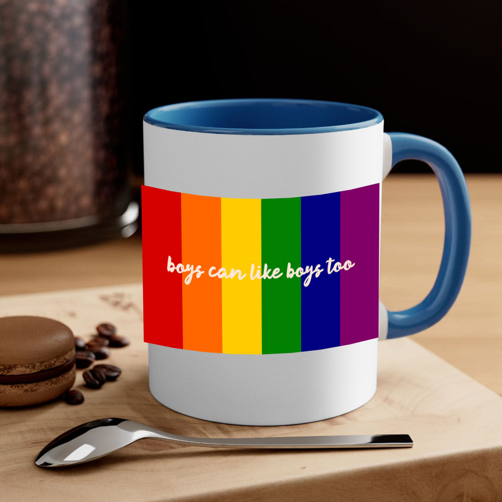 Boys can like Boys too 17#- lgbt-Mug / Coffee Cup