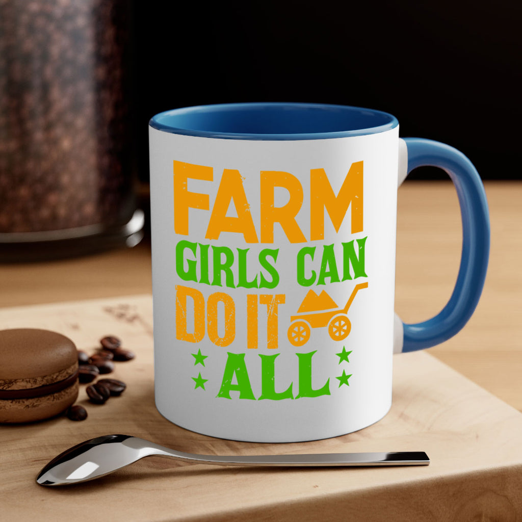 Farm girls can do it all 13#- Farm and garden-Mug / Coffee Cup