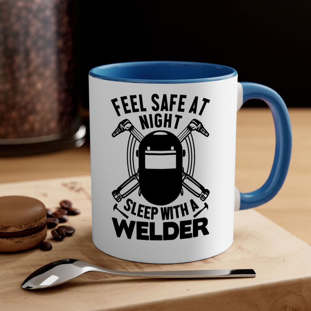 Feel safe at night Style 9#- welder-Mug / Coffee Cup
