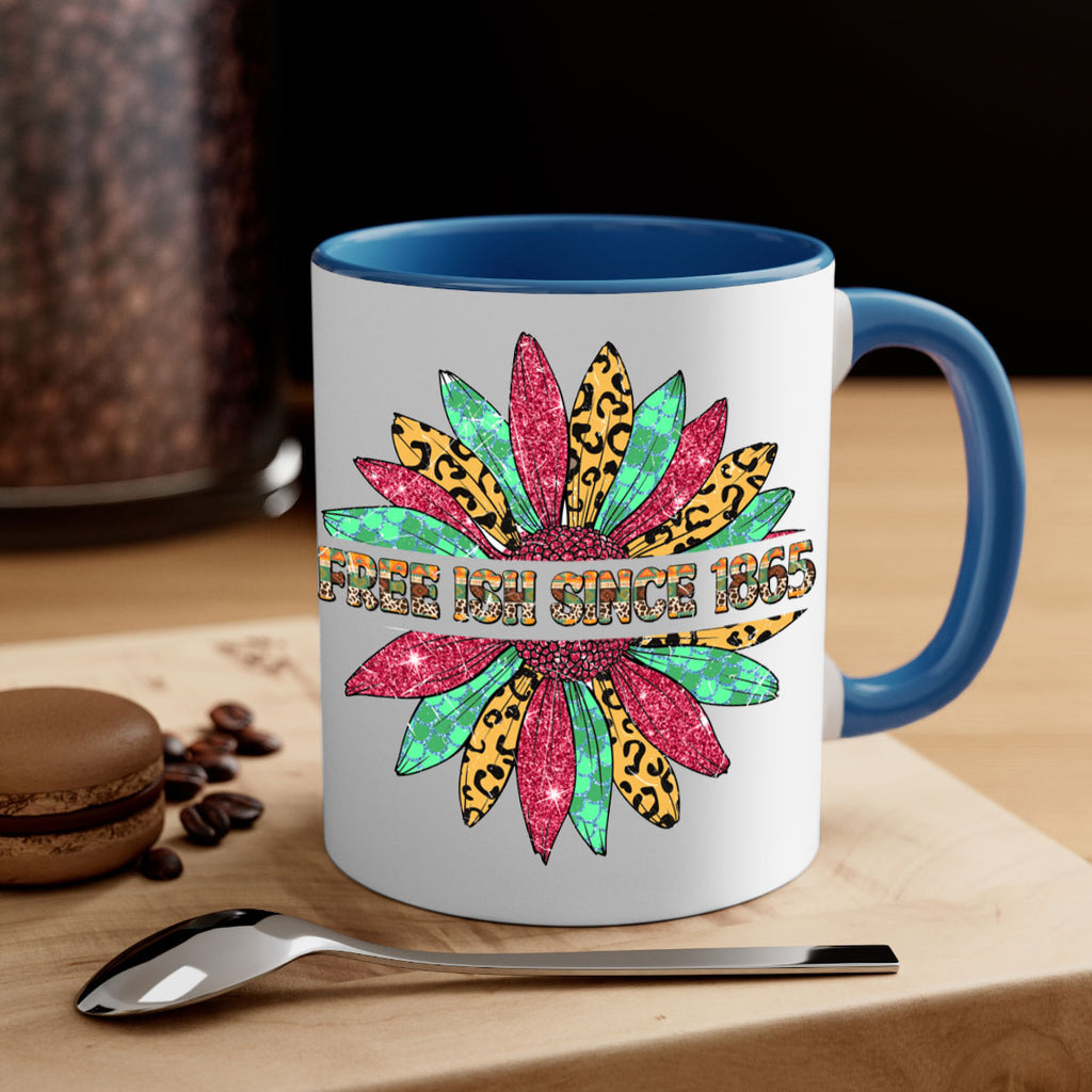 Freeish Since 1865 Sunflower Juneteenth 15#- juneteenth-Mug / Coffee Cup