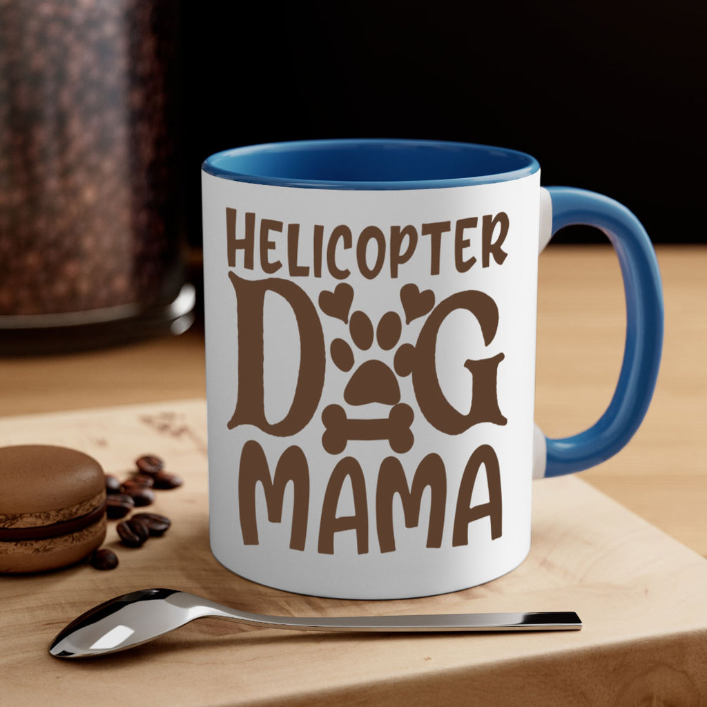 Helicopter Dog Mama Style 87#- Dog-Mug / Coffee Cup