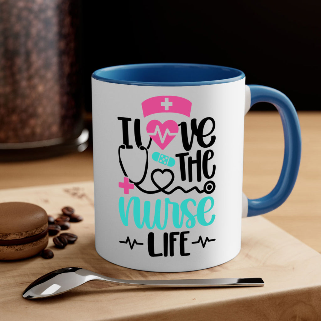 I Love The Nurse Life Style Style 169#- nurse-Mug / Coffee Cup