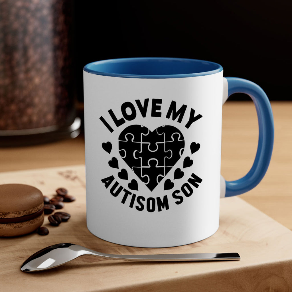 I love my Style 45#- autism-Mug / Coffee Cup